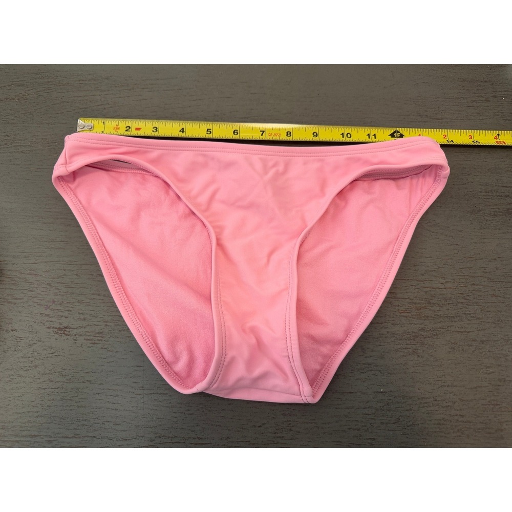 Xhilaration Pink Bikini Bottom Low Rise Swim Brief Solid Medium